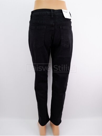 Juodi MOM FIT džinsai MOON GIRL 2 Juodi MOM FIT džinsai MOON GIRL 2