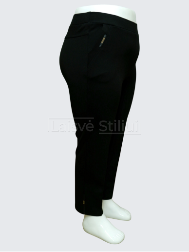 Juodos pašiltintos siaurėjančios kelnės BI&NUR 1