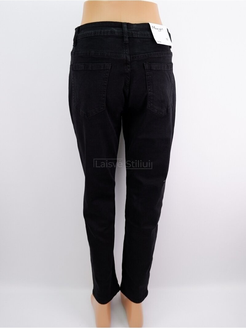 Juodi MOM FIT džinsai MOON GIRL 2 Juodi MOM FIT džinsai MOON GIRL 2