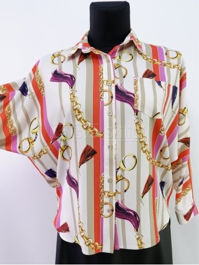 Marškiniai kimono rankovėmis LA DORO (2) 1