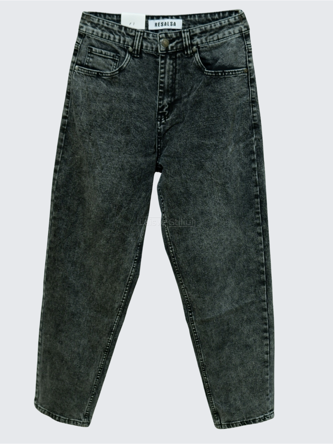 Pilki garinti vyriški džinsai RESALSA TAPERED STYLE (30-38L32) 3 Pilki garinti vyriški džinsai RESALSA TAPERED STYLE (30-38L32) 3