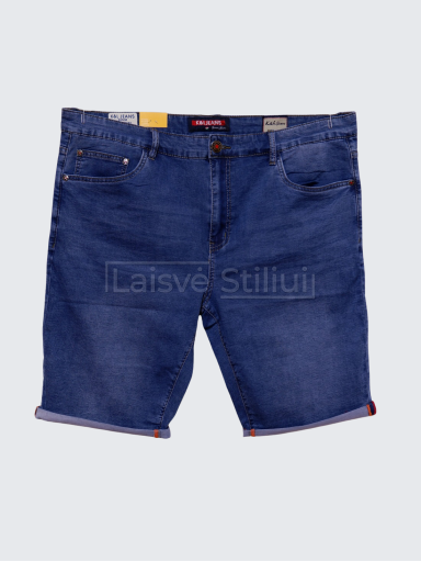 Vyriški didelio dydžio šortai K&L JEANS (W40-W50)