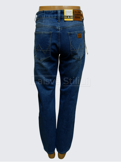 Vyriški mėlyni džinsai K&L JEANS (32-42L32) 2 Vyriški mėlyni džinsai K&L JEANS (32-42L32) 2